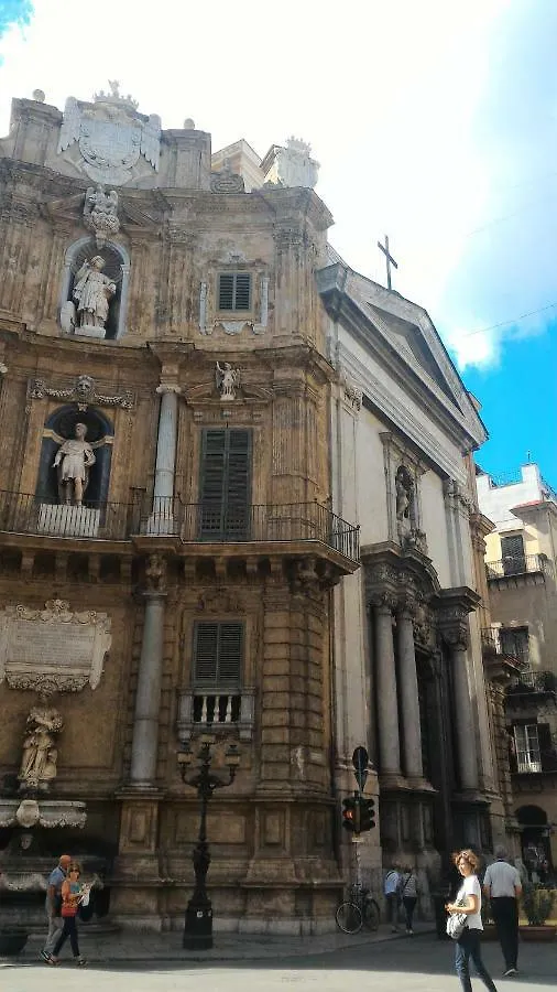 Lägenhet Palazzo Viola Suite Panoramica Palermo Italien